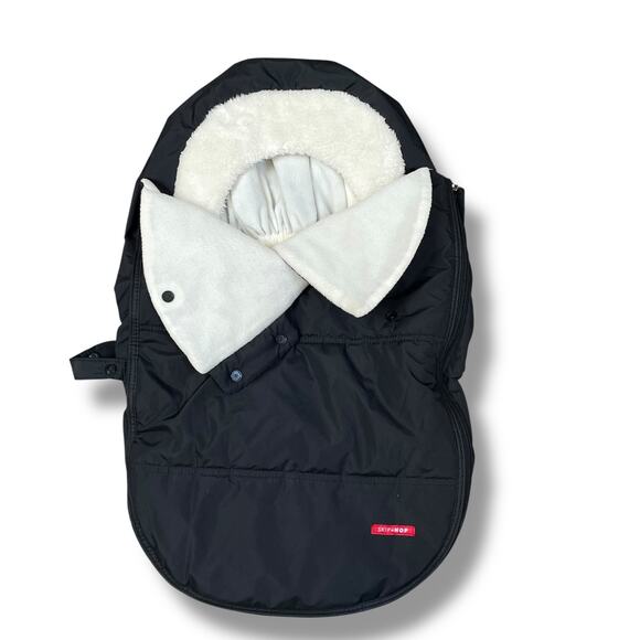 Skip Hop Stroll & Go Car Seat Cover Baby Windproof Water Repellent Travel Black - Picture 1 of 14